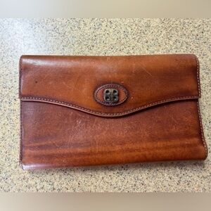 Vintage Bosca Brown Leather Wallet